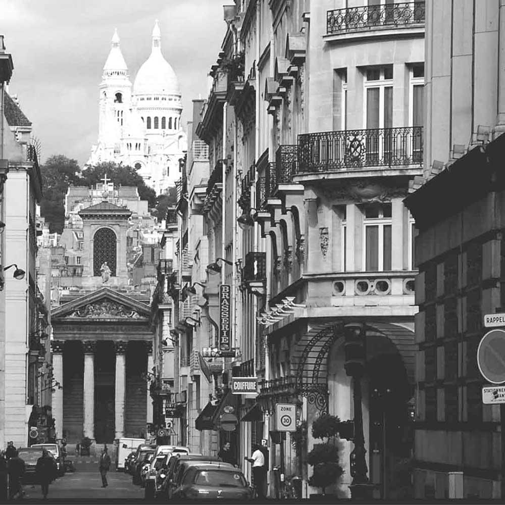 Vue sur la rue Laffitte