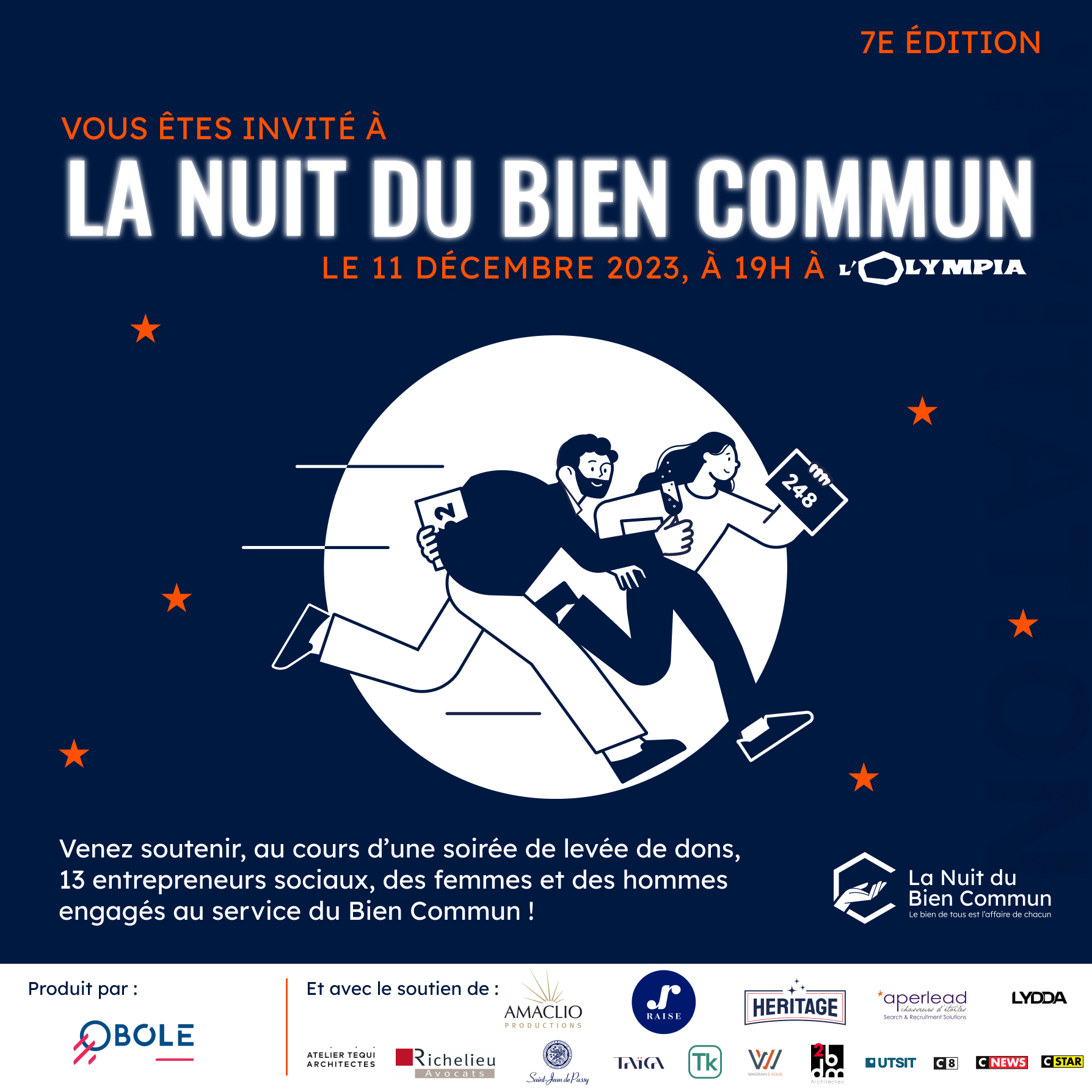 [Mécénat] 7e édition de la Nuit du Bien Commun